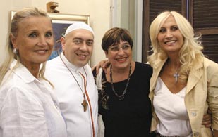 Barbara Bouchet, Swami Roberto, Gabriella Lavorgna e Paola Zanoni