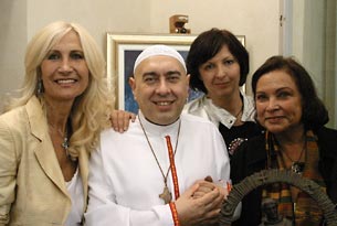 Paola Zanoni, Swami Roberto, Florentina Richeldi e Marcia Teophilo