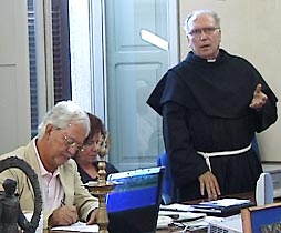 Raffaele Luise e il teologo P. Ernesto Piacentini