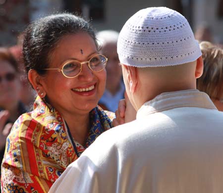 Le darshan de Swami Roberto Le darshan de Swami Roberto