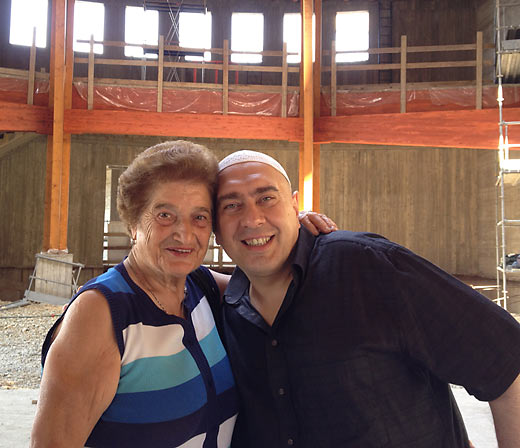 Swami Roberto avec Gina Milioto Piazza