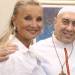 Con Barbara Bouchet ad Assisi