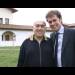 Raffaello Tonon con Swami Roberto davanti al nostro Monastero in costruzione – Leinì (TO), 20 settembre 2009