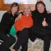 Con i fraterni amici Bea e Red Canzian. Un’amicizia nata nel 1996 in coincidenza con l’uscita dell’album dei Pooh “Amici per Sempre” - Foto nel Centro Anima Universale a Poggiana di Riese Pio X (TV), 8 dicembre 2007
