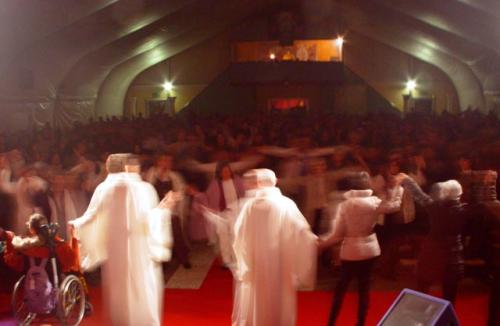 La gioiosa conclusione di una conferenza dei monaci Ramia – Leinì, Sabato 27 febbraio 2010