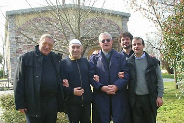 Don Matteo et Don Bruno dans notre Centre