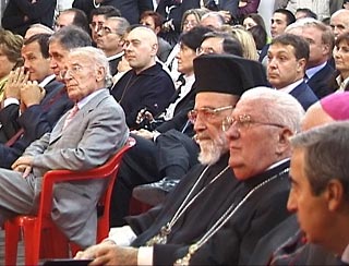 Roberto Casarin ed alcune autorità