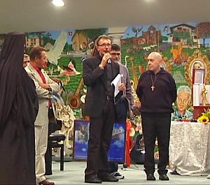 Roberto Casarin con Don Enzo