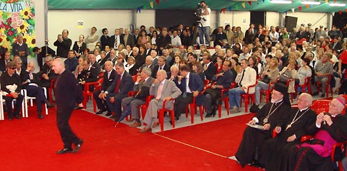 Roberto Casarin chiamato per la premiazione