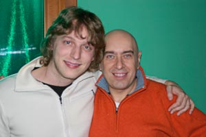 Swami Roberto avec Phil Mer