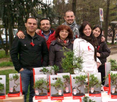 Volontari di Anima Universale per BONSAI ANLAIDS Volontari di Anima Universale per BONSAI ANLAIDS
