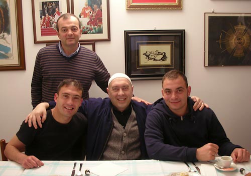 Giampaolo Nicolasi, Gabriele e Aureliano con Roberto a Mulino Silla