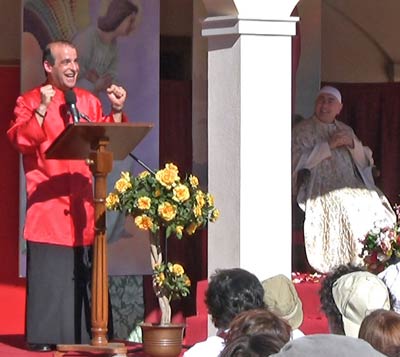 Le discours de Ramia Osvaldo Ristuccia à l’anniversaire de Swami Roberto