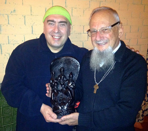 Swami Roberto e Baba Fulgenzio