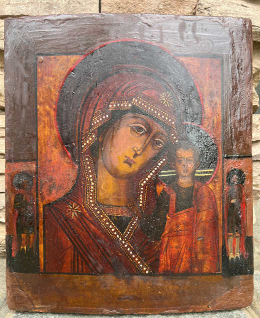 L’icona donata da Giampaolo Nicolasi